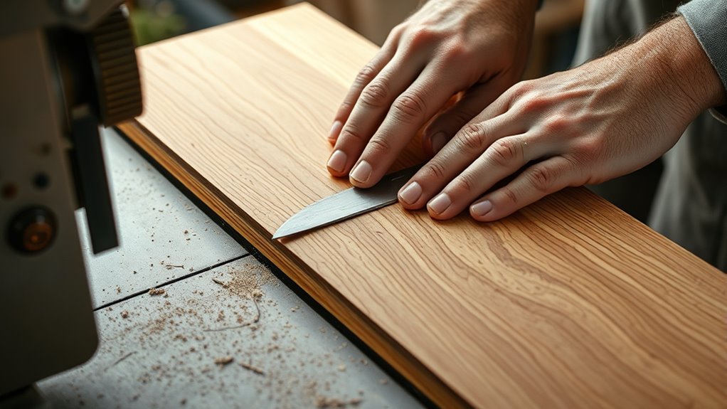 resawing thick veneers