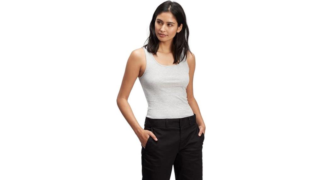 ribbed tank top women