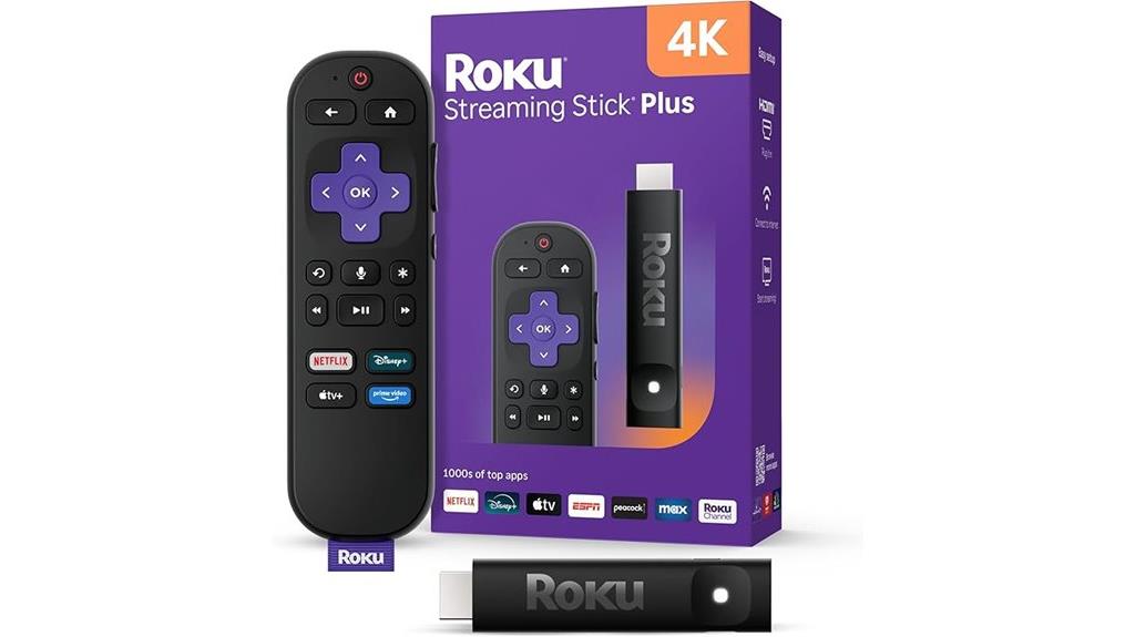 roku streaming stick plus
