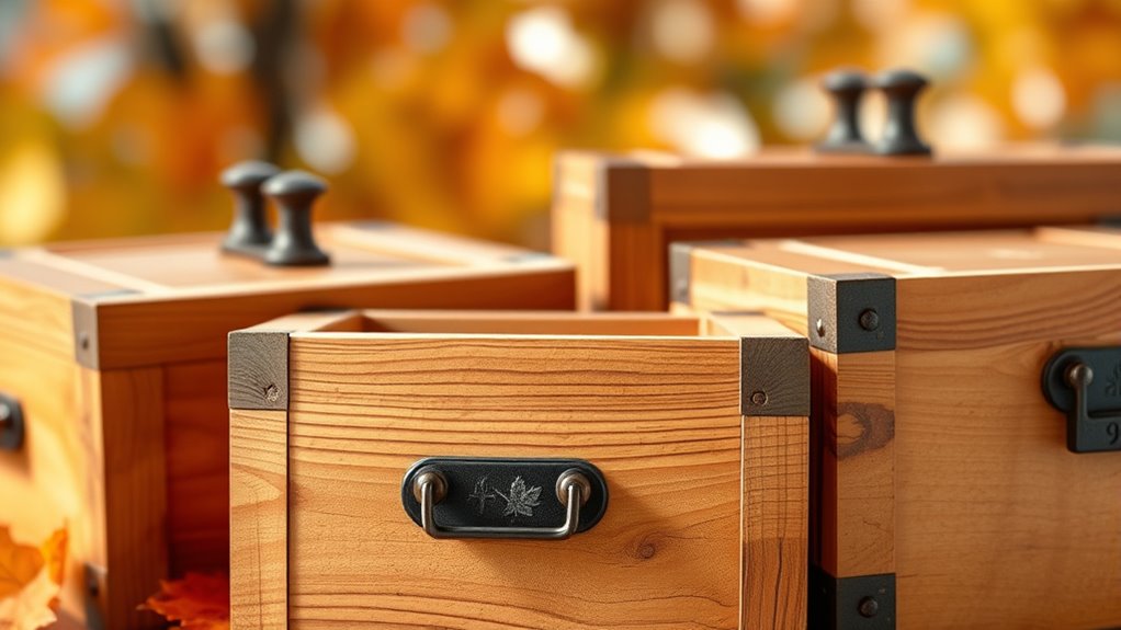 rustic thanksgiving centerpiece containers