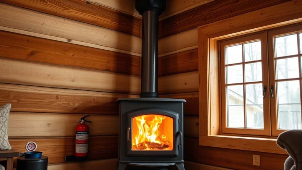 safe chimney and ash management