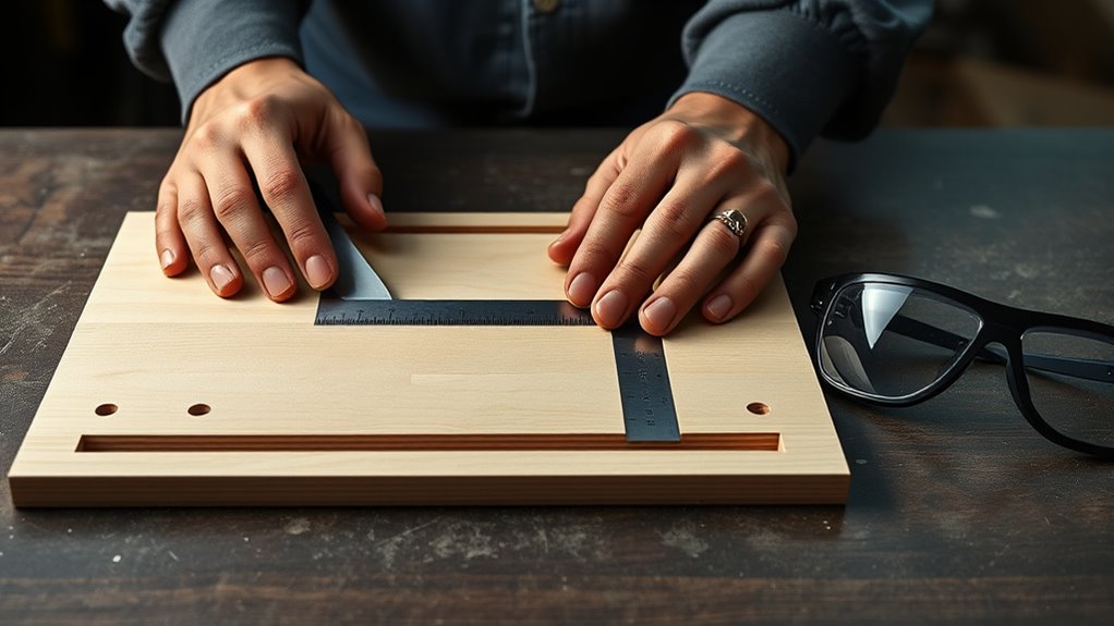 safe precise router template making