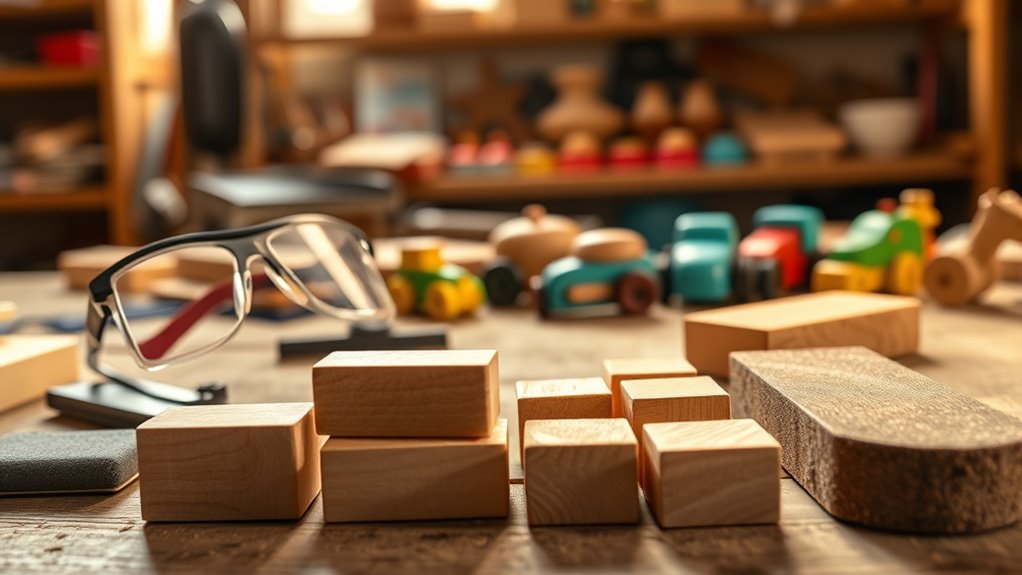 safe sustainable wooden toys