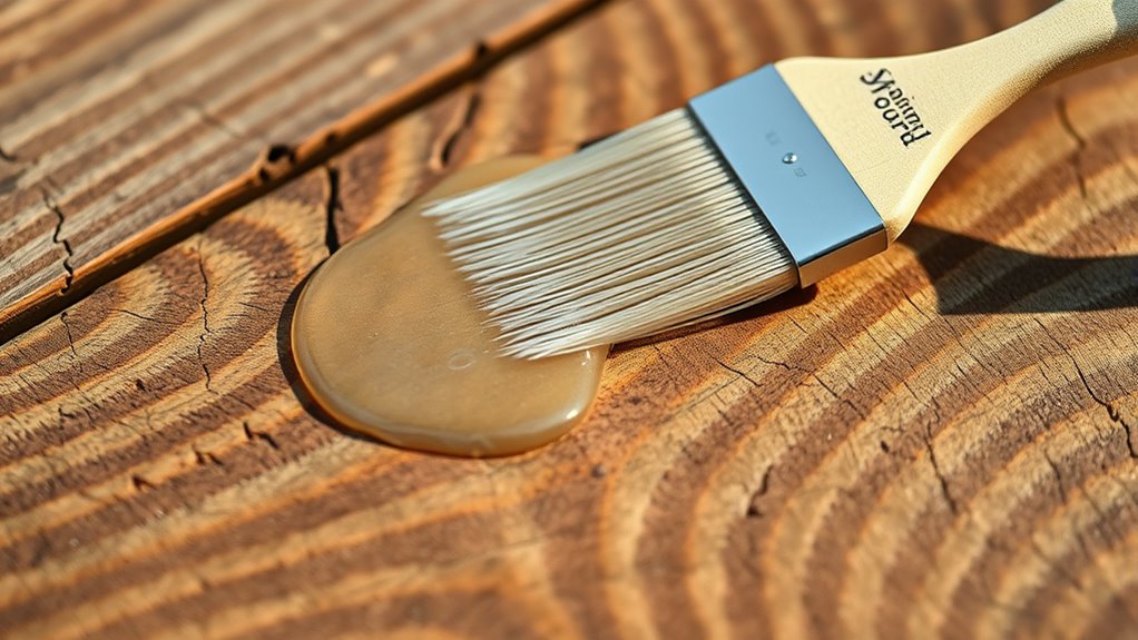 seal wood properly early