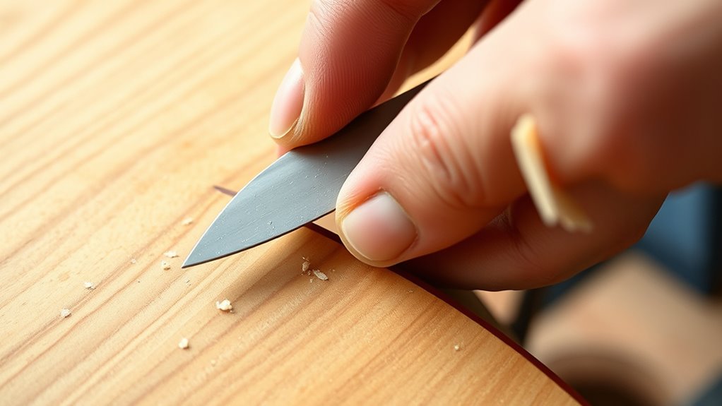 seamless veneer trimming technique