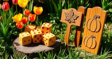 seasonal yard decor crafting