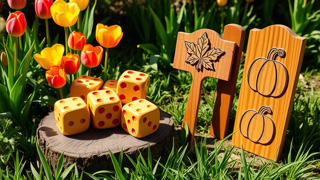 seasonal yard decor crafting