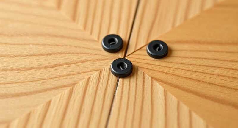 secure spaced pocket joints