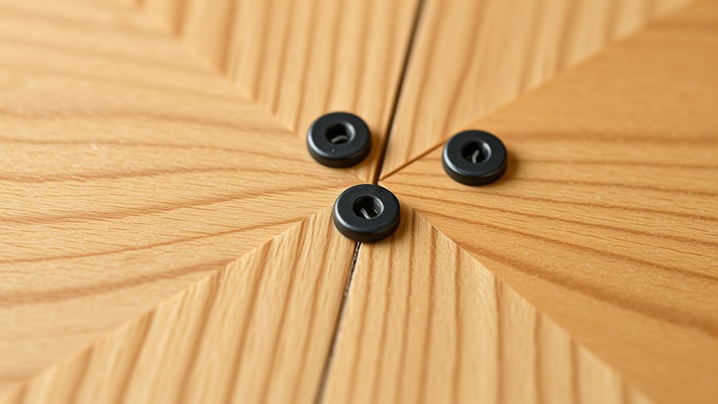 secure spaced pocket joints