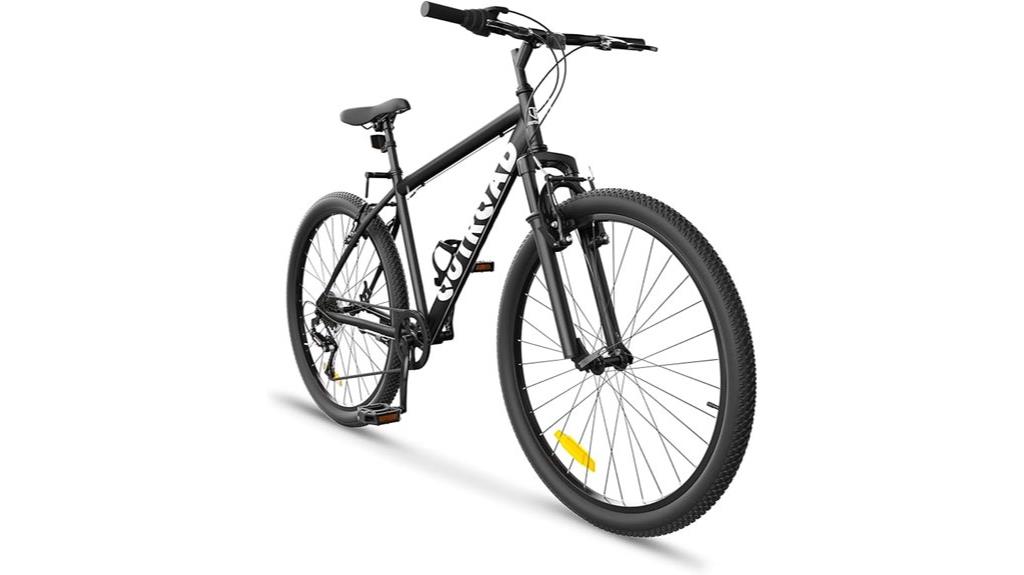 seven speed hardtail bike