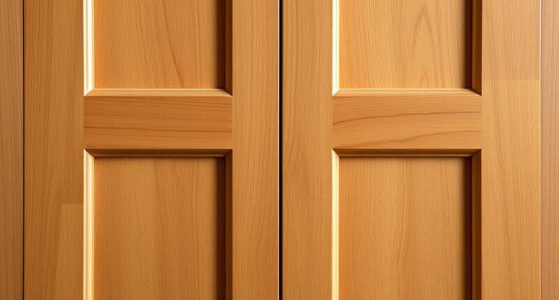 shaker cabinet door construction