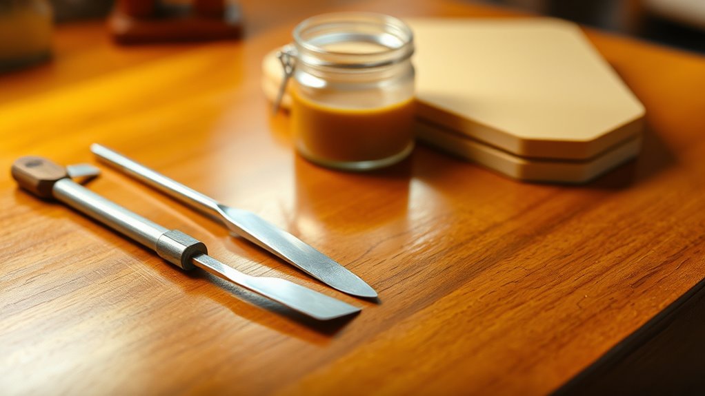 shellac cutting dewaxing french