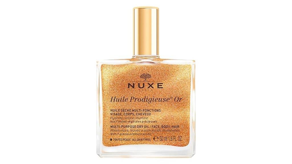 shimmering multi purpose dry oil