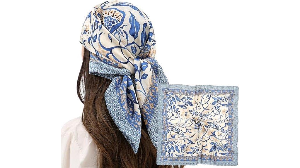 silk sleep hair scarf