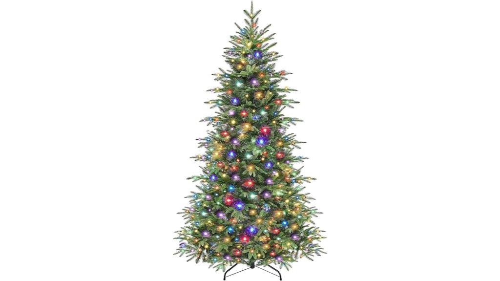 six foot pre lit christmas tree