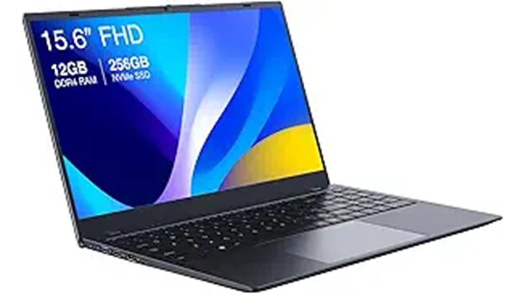 sleek 15 6 fast laptop