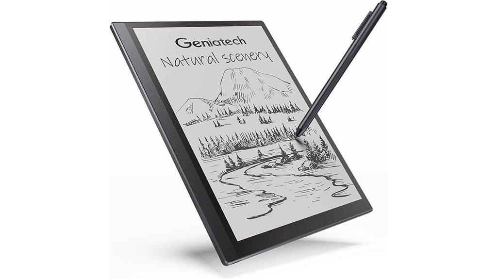 slim digital note tablet
