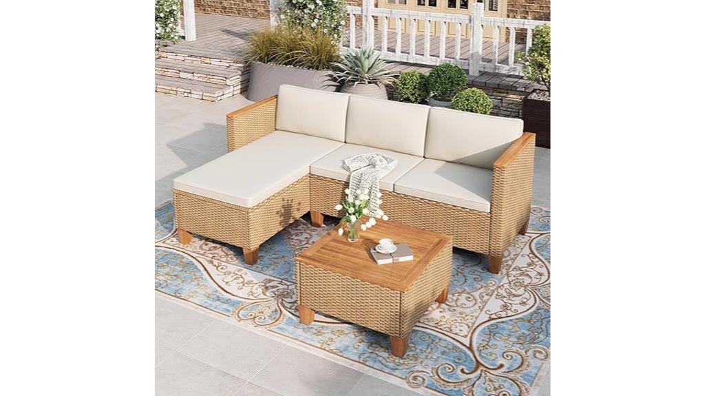 small patio furniture set