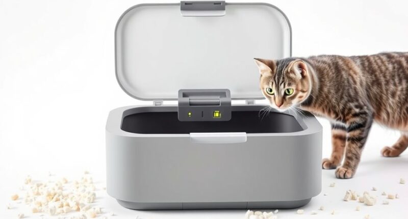 smart automatic litter boxes