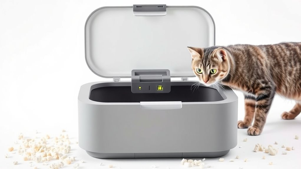smart automatic litter boxes