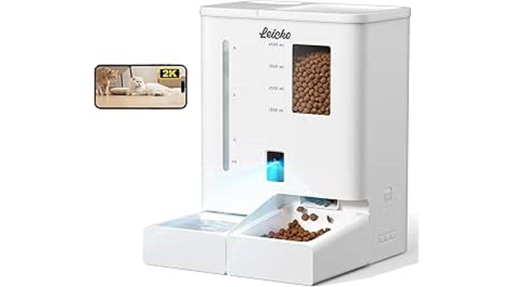 smart cat feeder camera