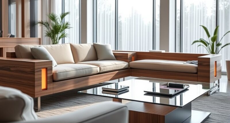 smart furniture integration concepts