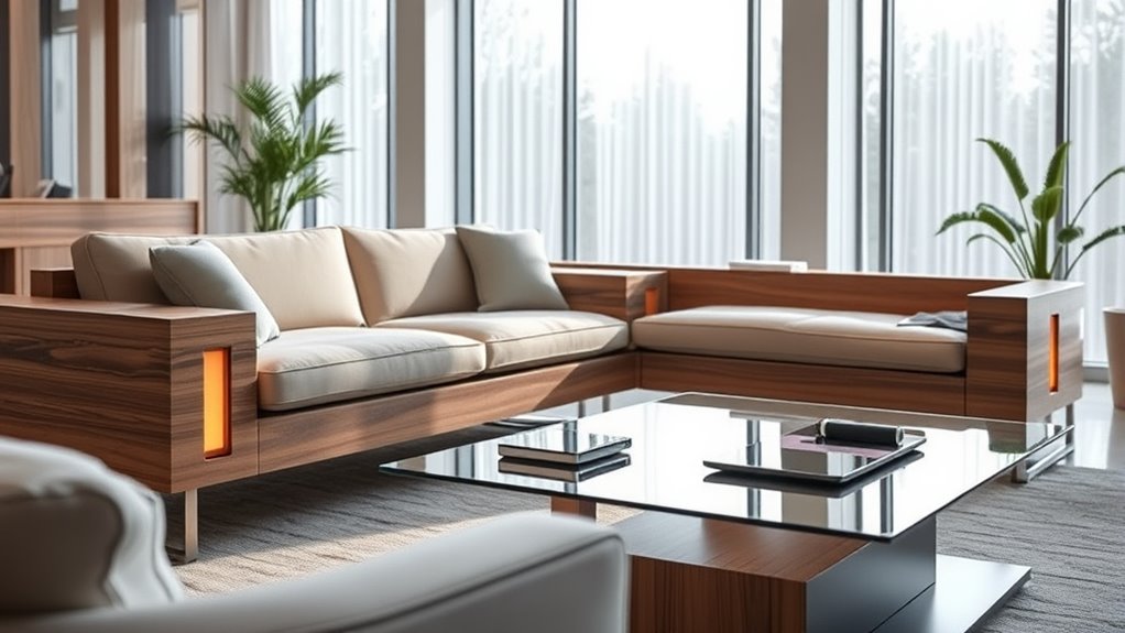 smart furniture integration concepts