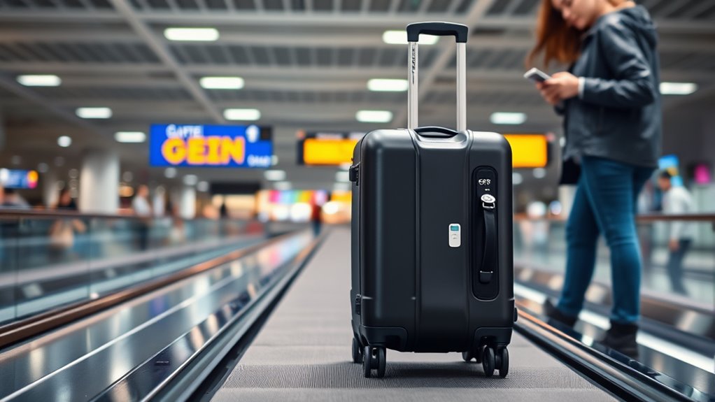 smart luggage gps features