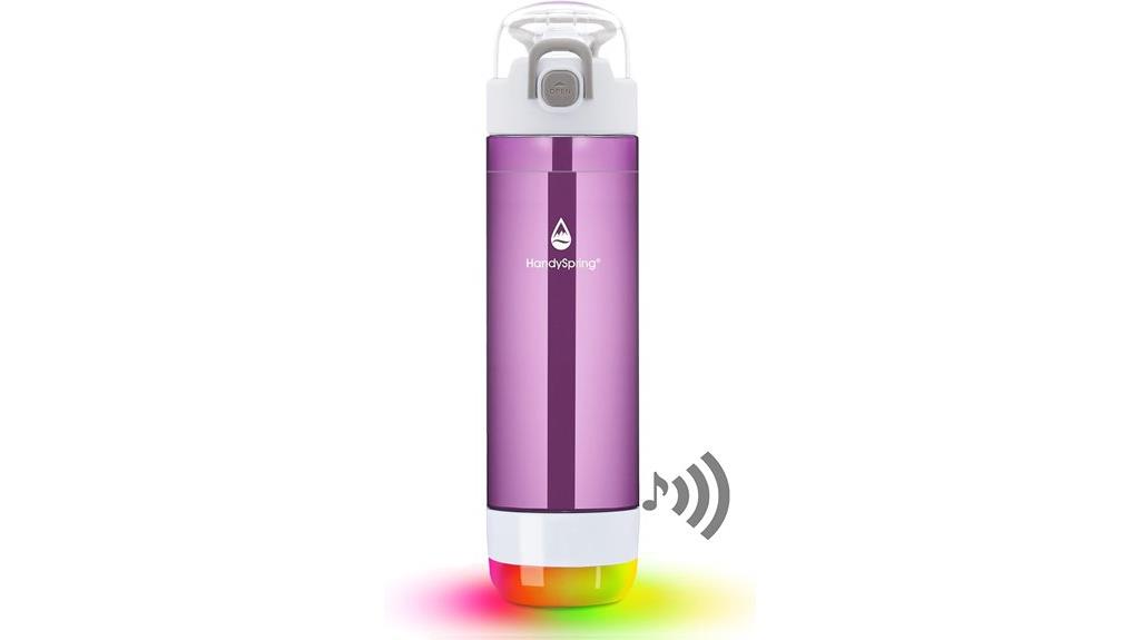 smart purple water reminder