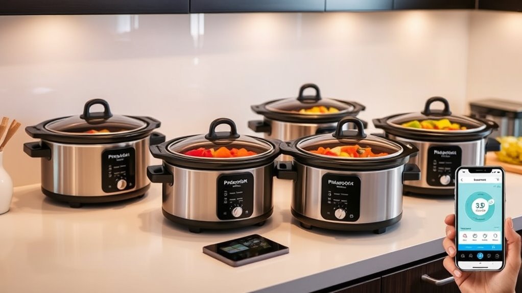 smart wifi enabled slow cookers