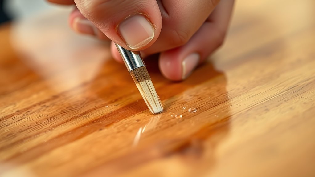 smooth even paint finish