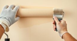 smooth roller painting technique