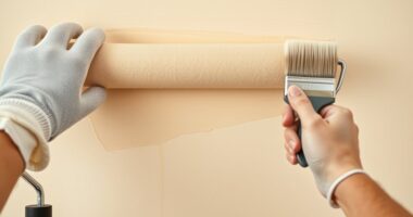 smooth roller painting technique