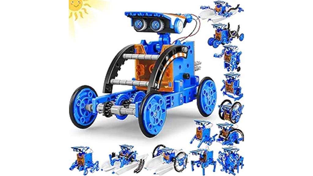 solar powered stem robot