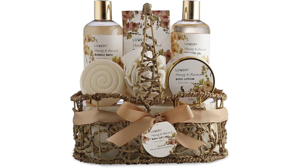 spa gift basket set