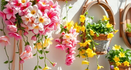 spring floral wall decor