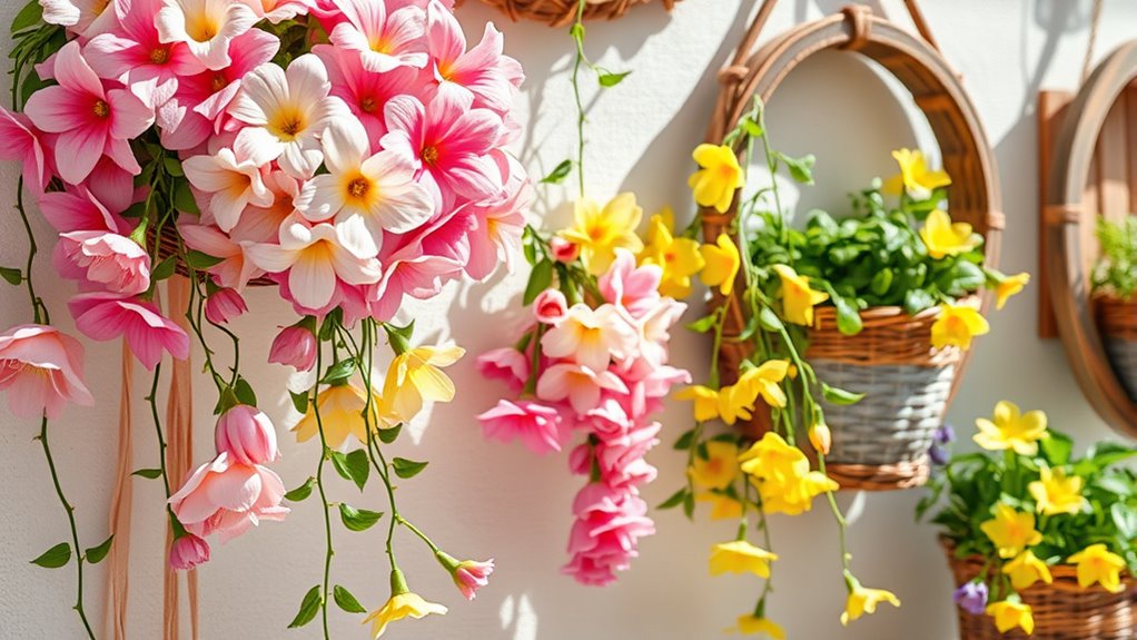 spring floral wall decor