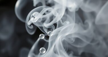 steaming to remove bubbles