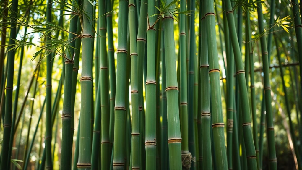 strong fast growing bamboo