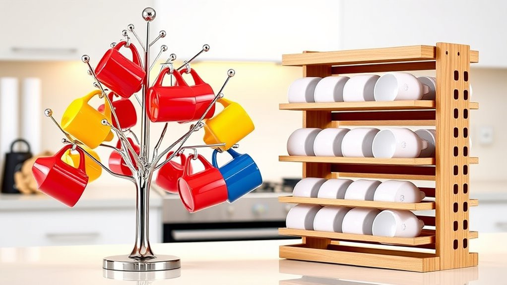 stylish mug organization solution