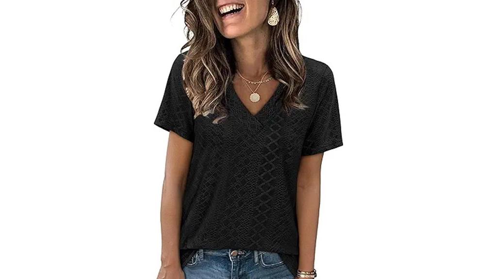 summer v neck t shirts