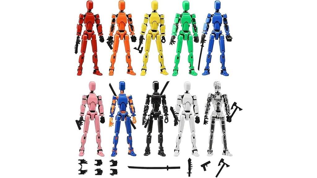 ten action figures set