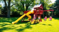 top backyard outdoor playsets
