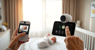top camera baby monitors