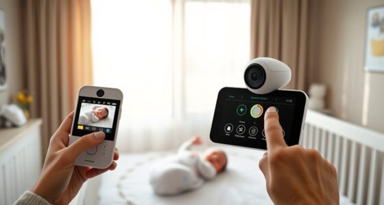 top camera baby monitors