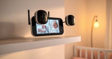 top dual camera baby monitors