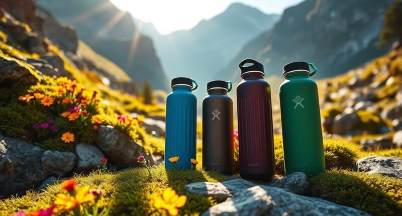 top hiking insulated bottles
