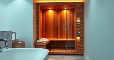 top home sauna kit options