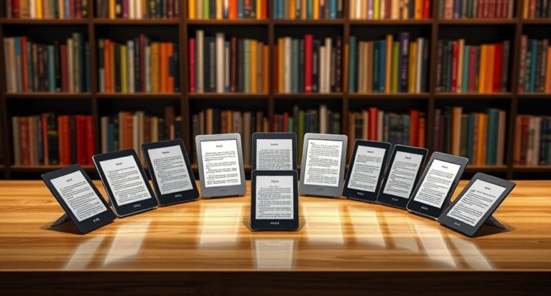 top kindle e readers 2025