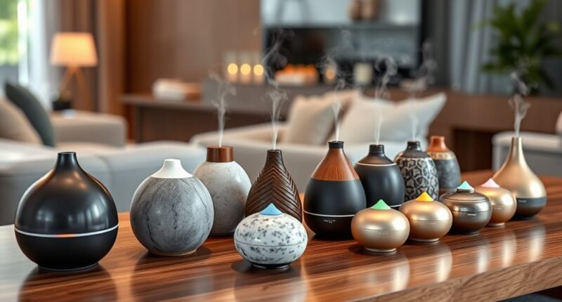 top luxury aromatherapy diffusers
